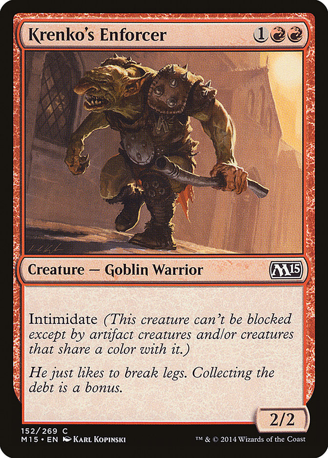 Krenko's Enforcer 152 (Magic 2015 (M15))  - Foil | Good Games Adelaide SA