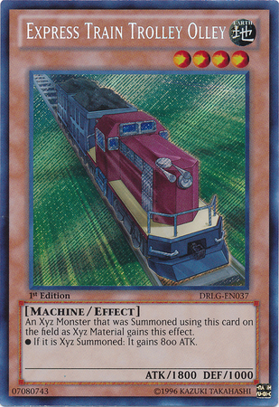 Express Train Trolley Olley [DRLG-EN037] Secret Rare | Good Games Adelaide SA