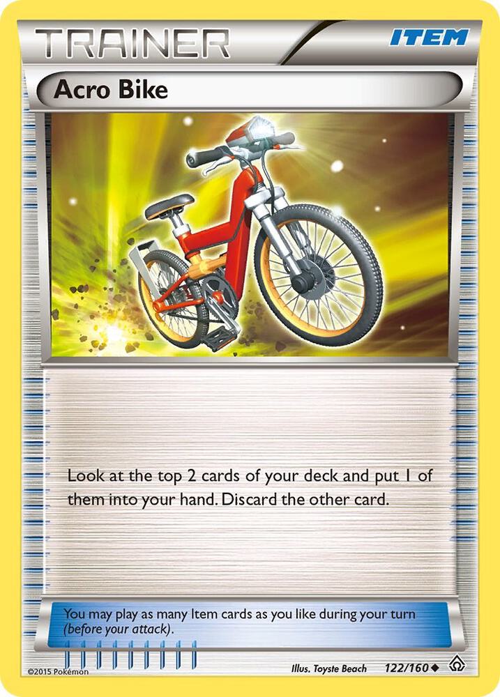 Acro Bike 122/160 (XY - Primal Clash)  | Good Games Adelaide SA