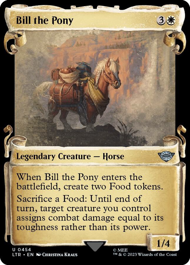 Bill the Pony 454 (Universes Beyond: The Lord of the Rings: Tales of Middle-earth)  - Showcase Scroll | Good Games Adelaide SA