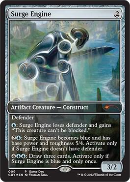 Surge Engine 9 (Game Day & Store Championship Promos)  - Full Art Foil | Good Games Adelaide SA