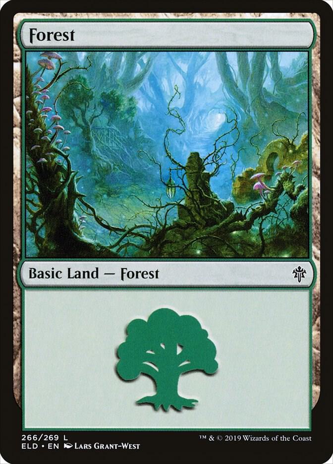 Forest 266 (Throne of Eldraine)  | Good Games Adelaide SA