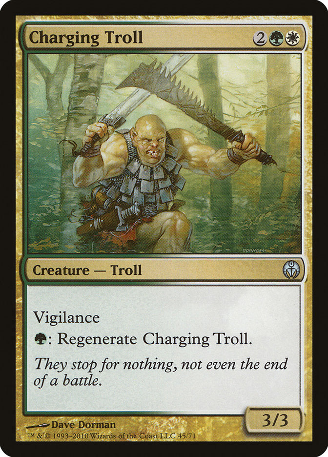 Charging Troll 45 (Duel Decks: Phyrexia vs. the Coalition)  | Good Games Adelaide SA