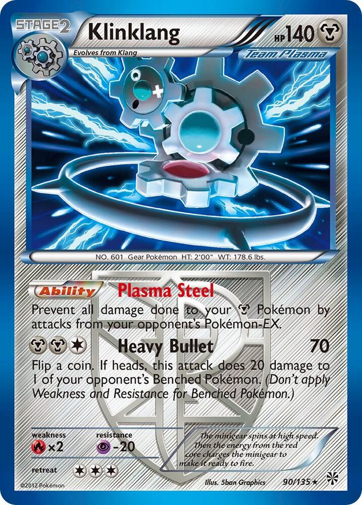 Klinklang Team Plasma 90/135 (Plasma Storm)  - Reverse Holofoil | Good Games Adelaide SA
