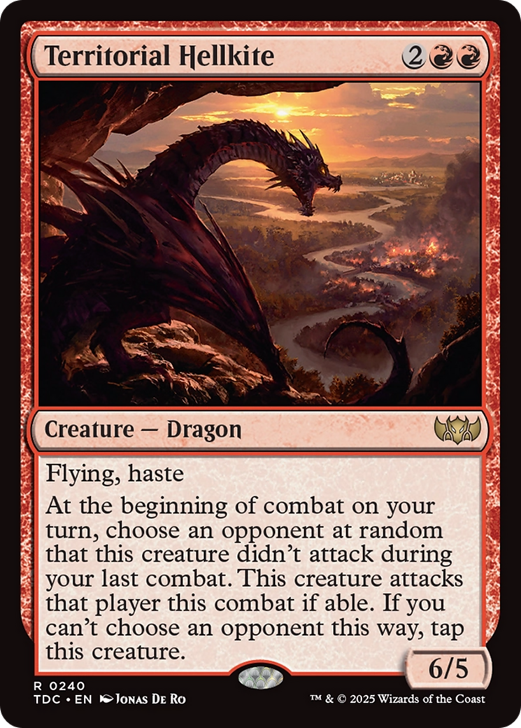 Territorial Hellkite [Tarkir: Dragonstorm Commander] | Good Games Adelaide SA