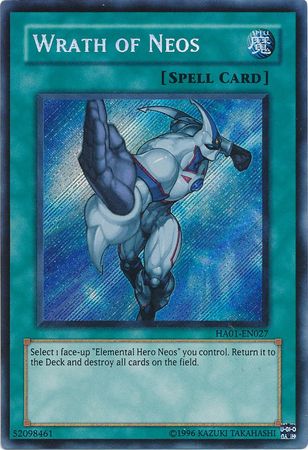 Wrath of Neos [HA01-EN027] Secret Rare | Good Games Adelaide SA
