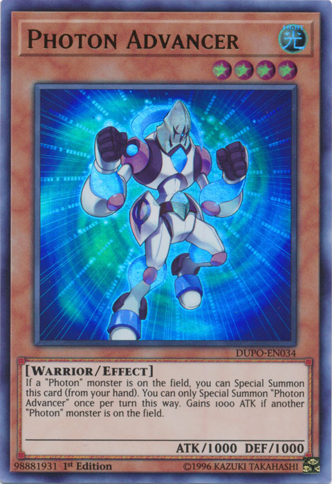 Photon Advancer [DUPO-EN034] Ultra Rare | Good Games Adelaide SA