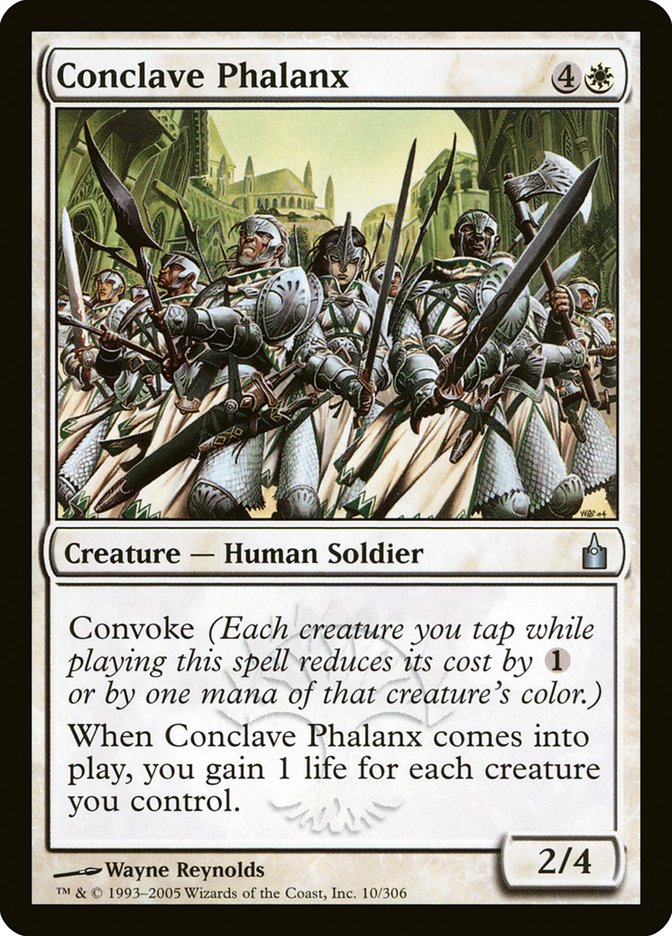 Conclave Phalanx [Ravnica: City of Guilds] | Good Games Adelaide SA