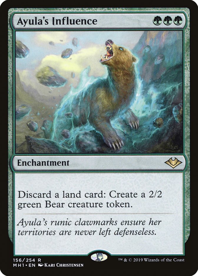 Ayula's Influence 156 (Modern Horizons)  - Foil | Good Games Adelaide SA