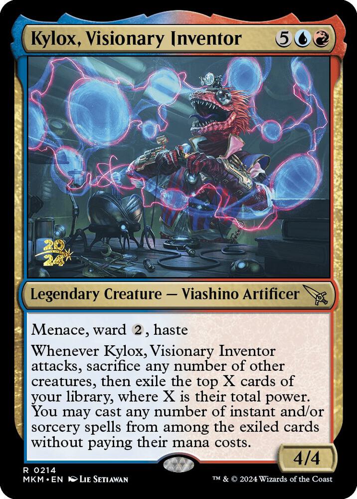 Kylox Visionary Inventor 214 (Prerelease Cards)  - Foil | Good Games Adelaide SA
