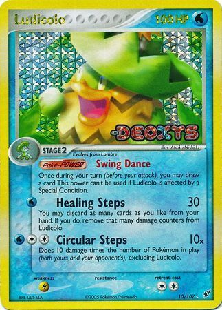 Ludicolo (10/107) (Stamped) [EX: Deoxys] | Good Games Adelaide SA