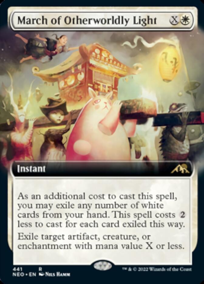 March of Otherworldly Light (Extended) [Kamigawa: Neon Dynasty] | Good Games Adelaide SA