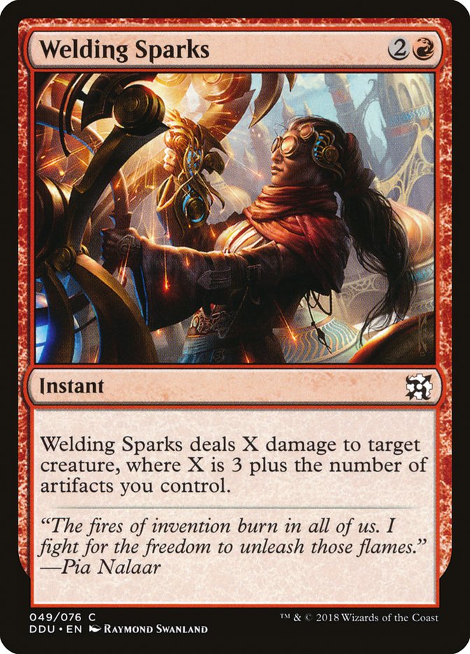 Welding Sparks [Duel Decks: Elves vs. Inventors] | Good Games Adelaide SA