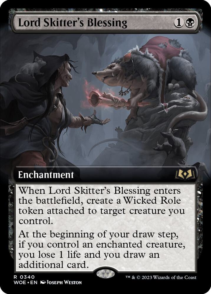 Lord Skitter's Blessing 340 (Wilds of Eldraine)  - Foil | Good Games Adelaide SA