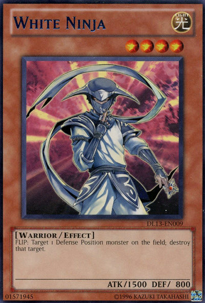 White Ninja (Blue) [DL13-EN009] Rare | Good Games Adelaide SA