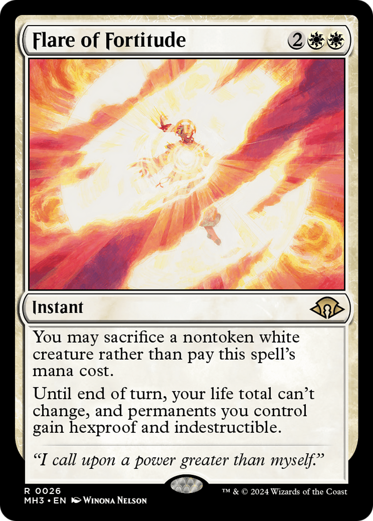 Flare of Fortitude [Modern Horizons 3] | Good Games Adelaide SA