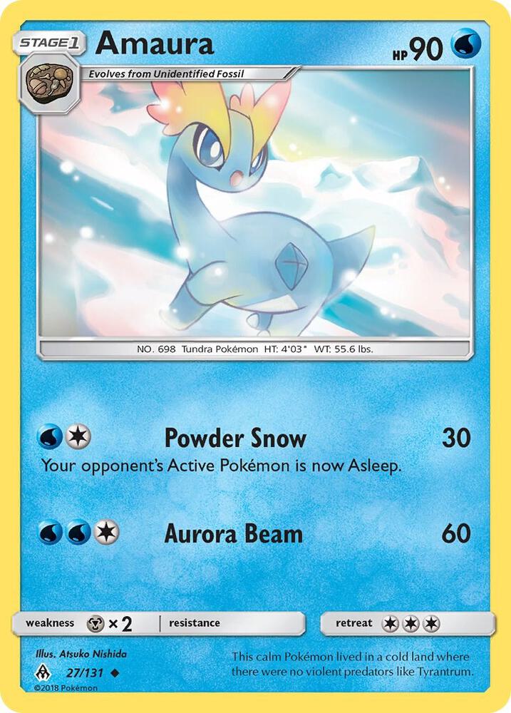 Amaura 27/131 (SM - Forbidden Light)  | Good Games Adelaide SA