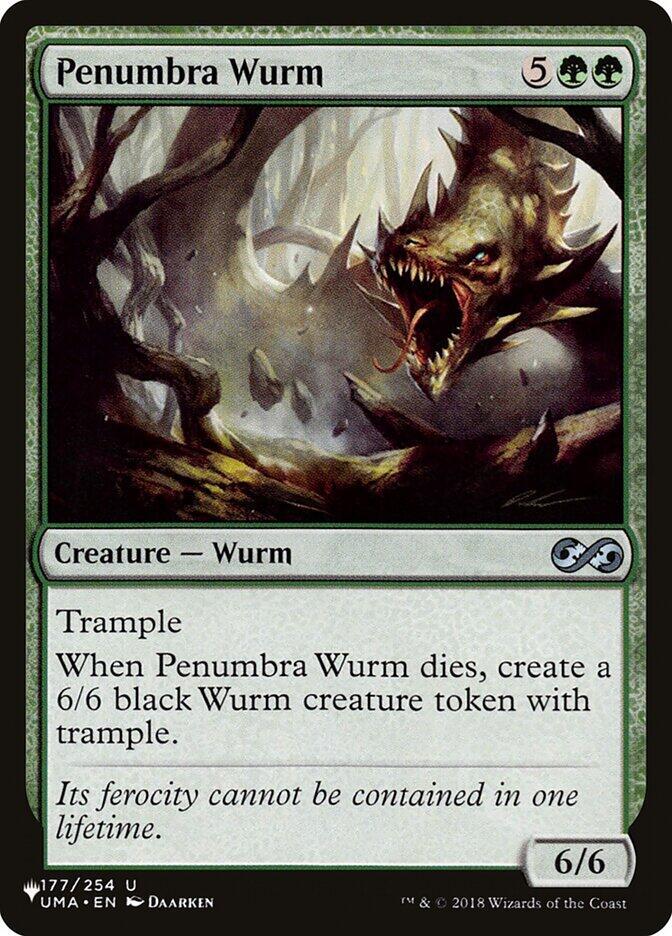 Penumbra Wurm 177/254 (The List Reprints)  | Good Games Adelaide SA