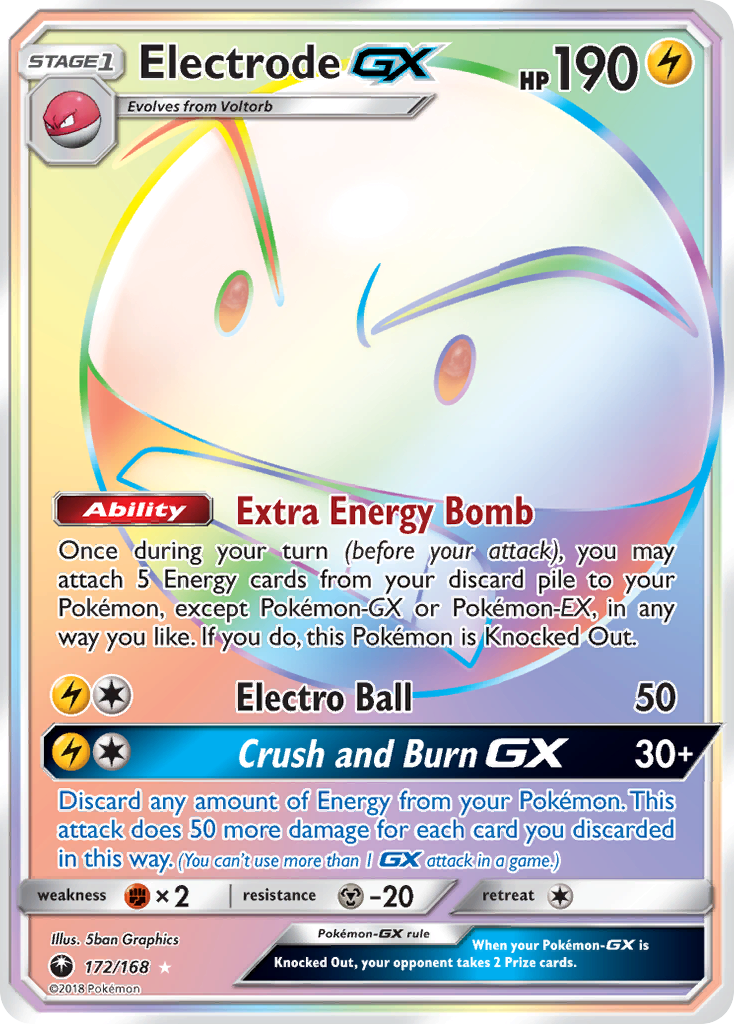 Electrode GX (172/168) [Sun & Moon: Celestial Storm] | Good Games Adelaide SA