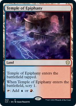 Temple of Epiphany 322 (Commander 2021)  | Good Games Adelaide SA