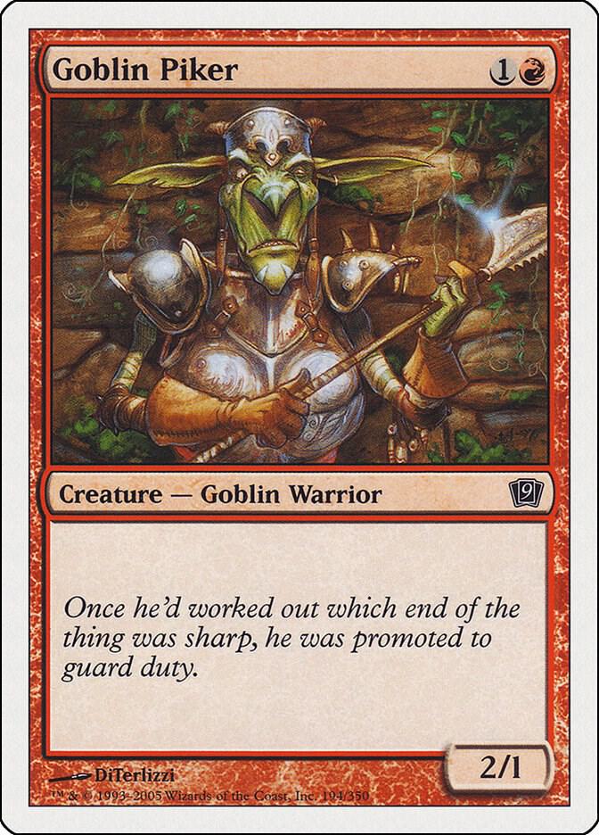 Goblin Piker 194 (9th Edition)  | Good Games Adelaide SA