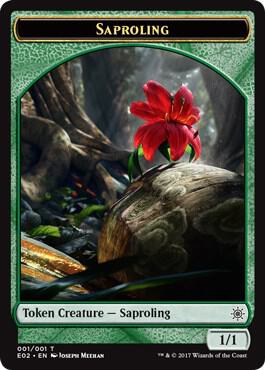 Saproling // Treasure 1 // 10 (Explorers of Ixalan)  | Good Games Adelaide SA