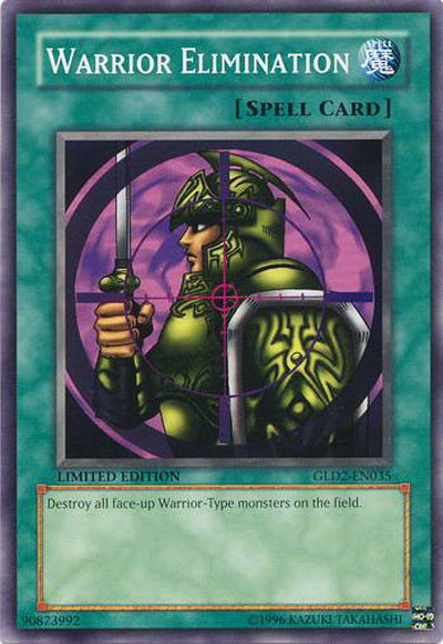Warrior Elimination [GLD2-EN035] Common | Good Games Adelaide SA