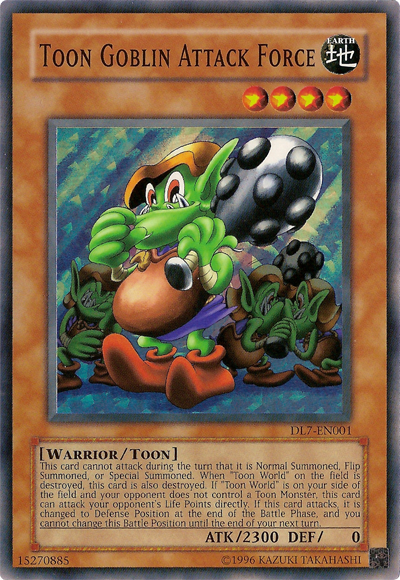 Toon Goblin Attack Force [DL7-EN001] Super Rare | Good Games Adelaide SA