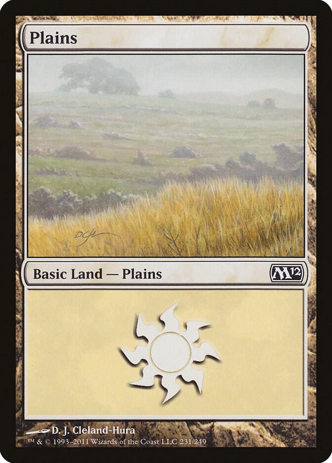 Plains 231 (Magic 2012 (M12))  - Foil | Good Games Adelaide SA