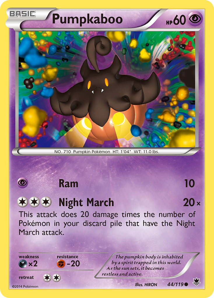 Pumpkaboo (44/119) [XY: Phantom Forces] | Good Games Adelaide SA