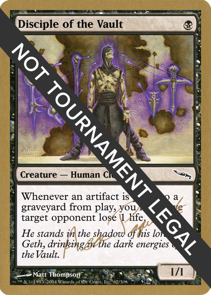 Disciple of the Vault 2004 Aeo Paquette MRD  (World Championship Decks)  | Good Games Adelaide SA