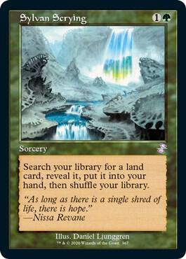 Sylvan Scrying 367 (Time Spiral: Remastered)  | Good Games Adelaide SA