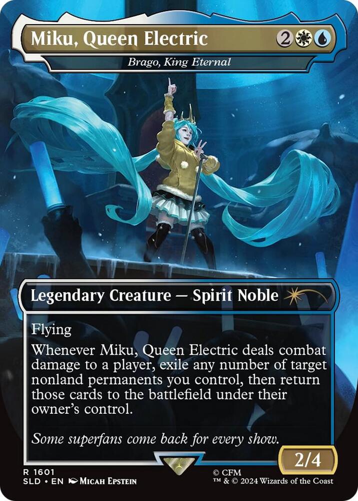 Miku Queen Electric Brago King Eternal 1601 (Secret Lair Drop Series)  | Good Games Adelaide SA