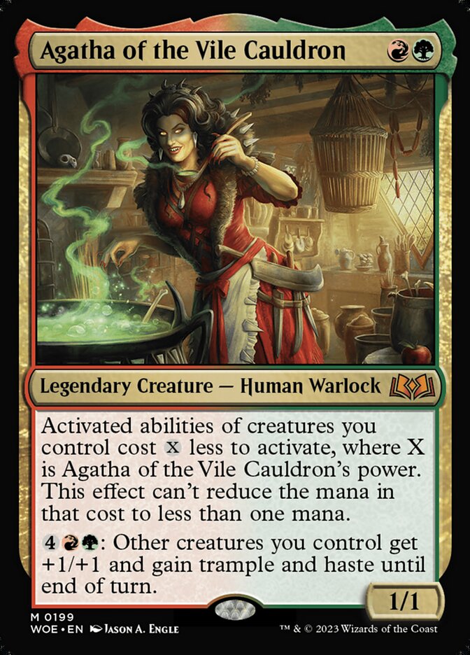 Agatha of the Vile Cauldron 199 (Wilds of Eldraine)  | Good Games Adelaide SA
