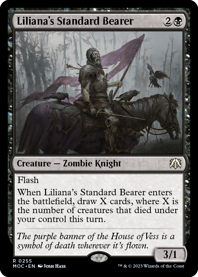 Liliana's Standard Bearer [March of the Machine Commander] | Good Games Adelaide SA