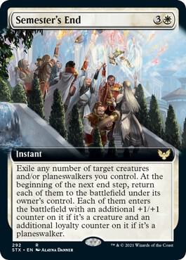 Semesters End Extended Art 292 (Strixhaven: School of Mages)  | Good Games Adelaide SA