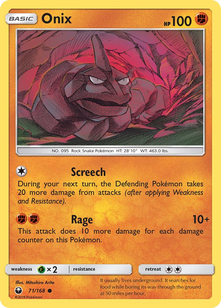 Onix (71/168) [Sun & Moon: Celestial Storm] | Good Games Adelaide SA