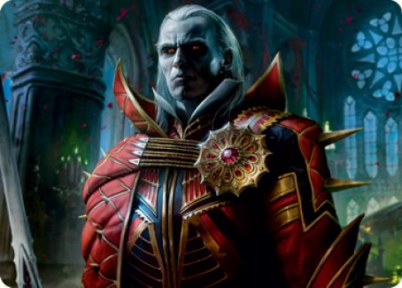 Edgar, Charmed Groom 2 Art Card [Innistrad: Crimson Vow Art Series] | Good Games Adelaide SA