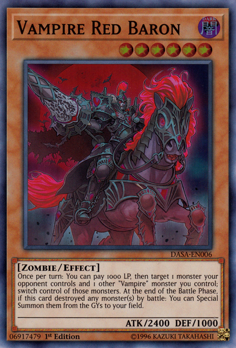 Vampire Red Baron [DASA-EN006] Super Rare | Good Games Adelaide SA