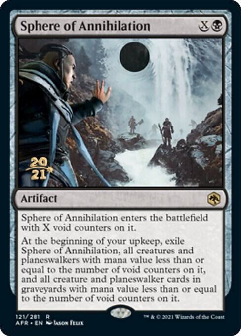 Sphere of Annihilation 121 (Prerelease Cards)  - Foil | Good Games Adelaide SA