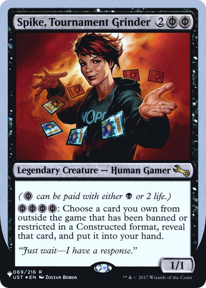 Spike Tournament Grinder 069/216 (The List Reprints)  - Foil | Good Games Adelaide SA