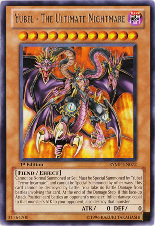 Yubel - The Ultimate Nightmare [RYMP-EN072] Rare | Good Games Adelaide SA