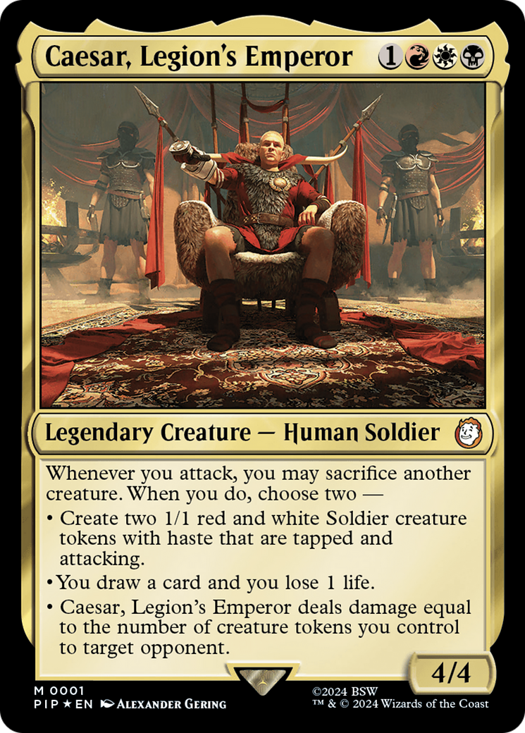 Caesar, Legion's Emperor [Fallout] | Good Games Adelaide SA