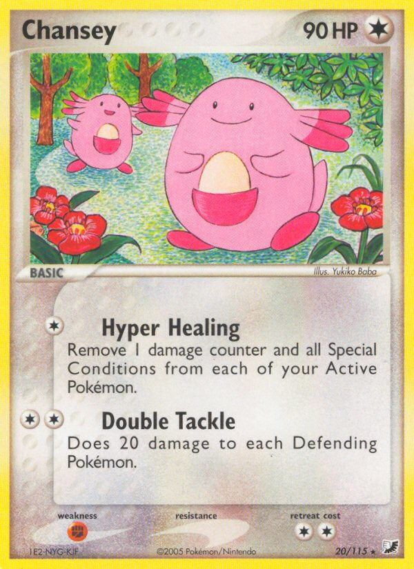 Chansey (20/115) [EX: Unseen Forces] | Good Games Adelaide SA