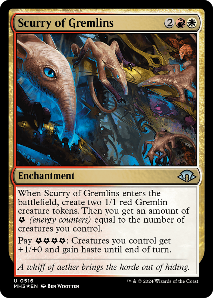 Scurry of Gremlins (Ripple Foil) [Modern Horizons 3] | Good Games Adelaide SA