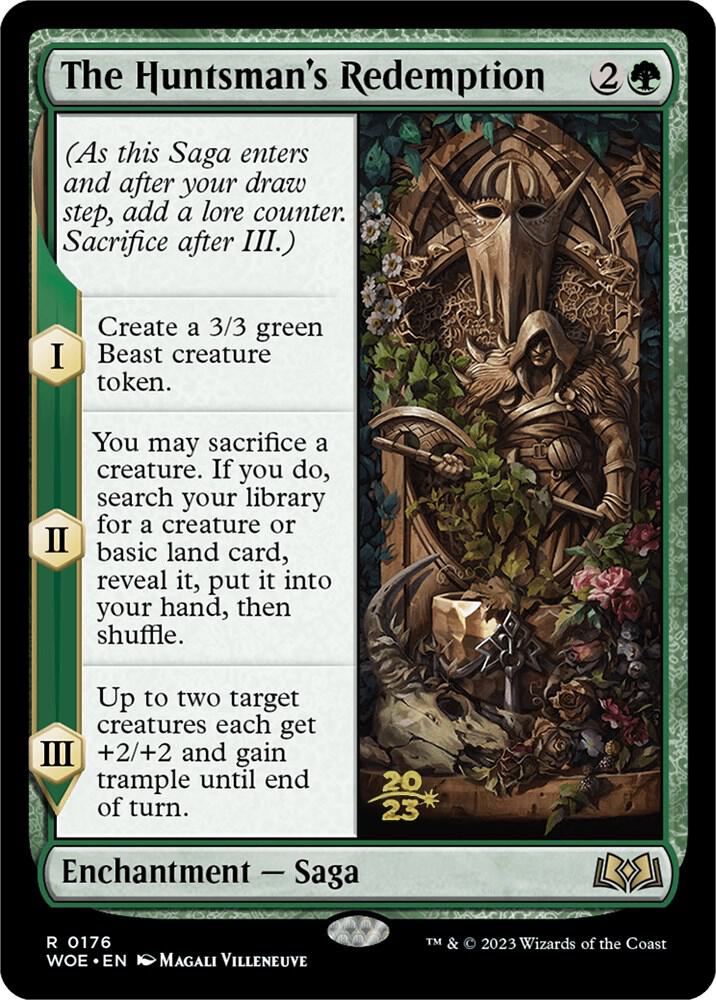 The Huntsmans Redemption 176 (Prerelease Cards)  - Foil | Good Games Adelaide SA
