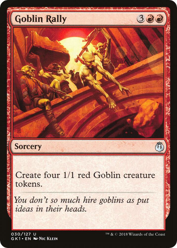 Goblin Rally 30 (Guilds of Ravnica: Guild Kits)  | Good Games Adelaide SA