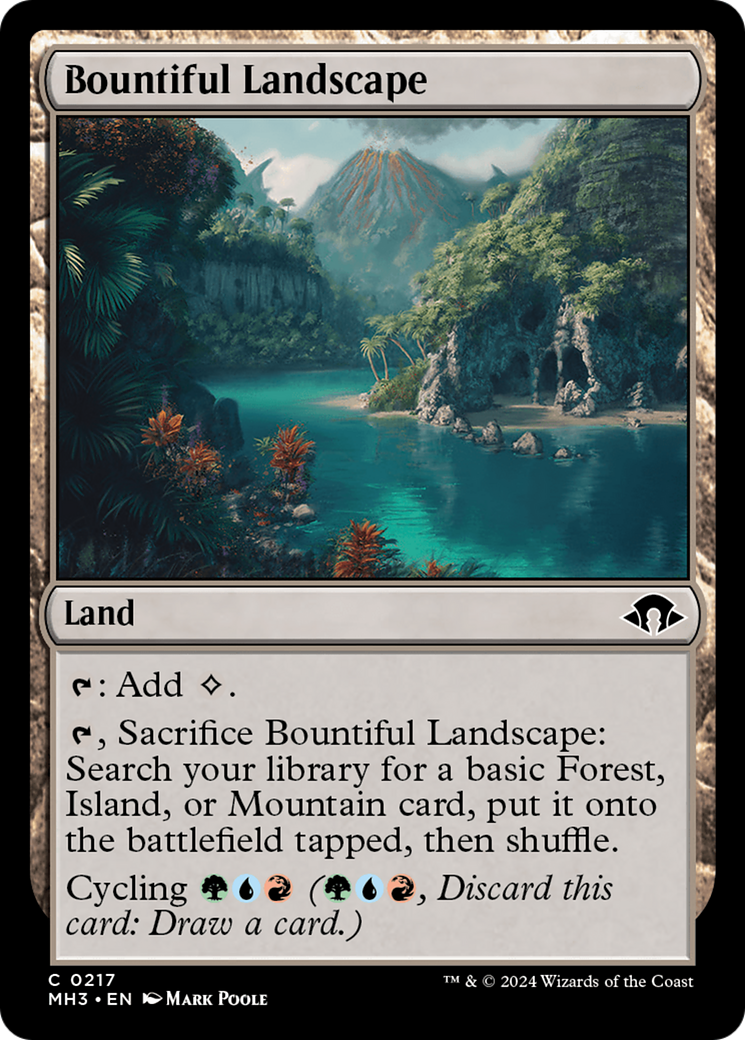 Bountiful Landscape [Modern Horizons 3] | Good Games Adelaide SA