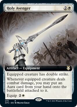 Holy Avenger Extended Art 275 (Commander: Adventures in the Forgotten Realms)  | Good Games Adelaide SA