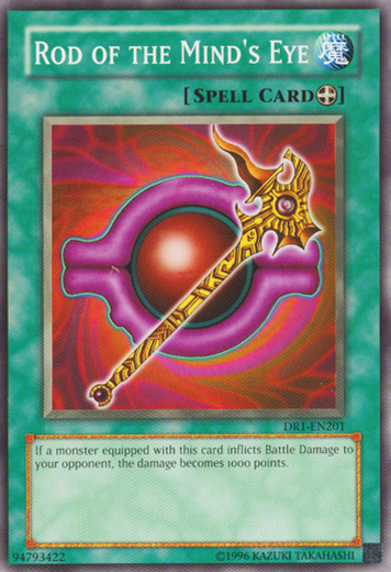 Rod of the Mind's Eye [DR1-EN201] Common | Good Games Adelaide SA